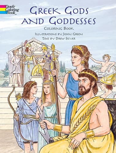Greek Gods and Goddesses (Dover Coloring Books) (Dover Classic Stories Coloring Book)